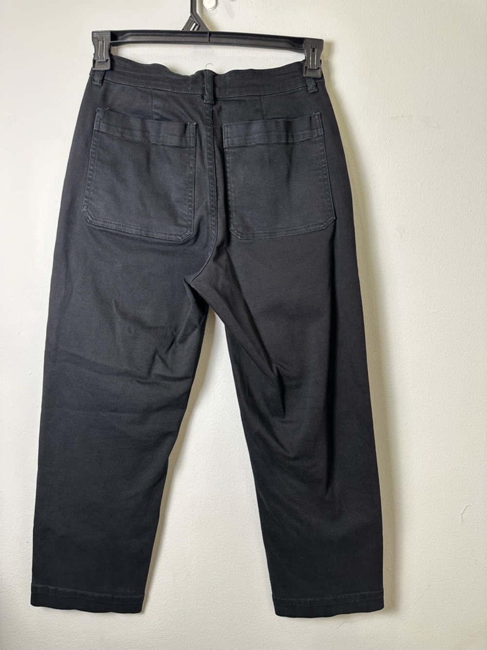 Everlane Cropped Straight Regular Jeans Black Size 6 - Picture 6 of 13